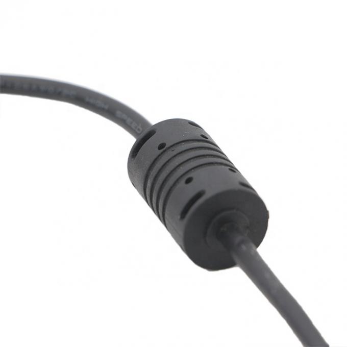 1.5m USB A para Mini B 5PIN USB 2.0 Cable OTG de carregamento de dados com Ferrite 3