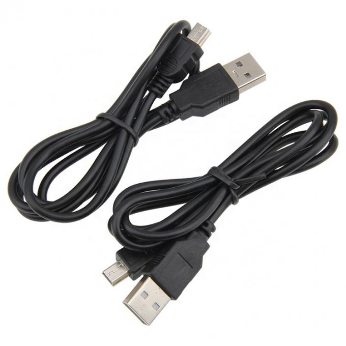 1m 1.5m 2m 3m 5m 10m Carregador de dados USB A macho para Mini B 5P cabo USB para câmera do controlador PS3 1