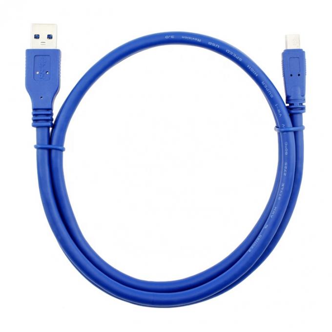 Alta velocidade 5Gbps USB 3.0 Tipo A macho para Mini B 10 PIN USB 3.0 cabo de extensão 1