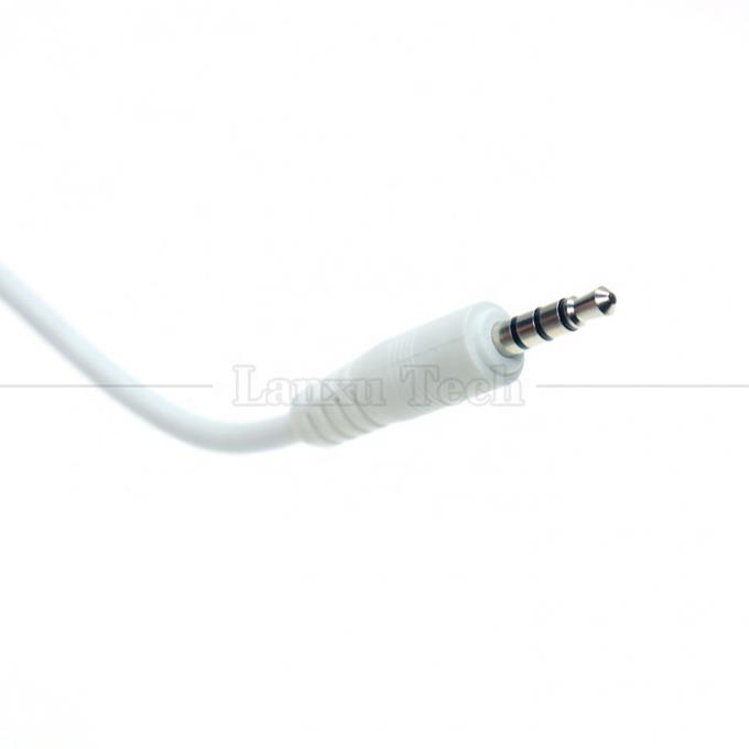 Carregamento de dados personalizado USB de macho para Aux 4 polos 3.5mm Jack de áudio Adaptador de cabo para fones de ouvido de alto-falante 3