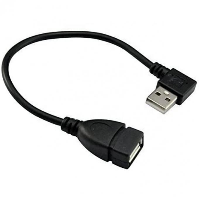 0.3M 1M 2M 3M 90 graus ângulo direito-esquerdo macho para fêmea USB 2.0 tipo A cabo de extensão 0