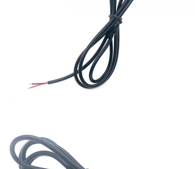 Alta qualidade 5V USB 2.0 um macho para abrir despojado nu fios de 2 pinos fim cabo Pigtail para lâmpada LED Light Strip 7