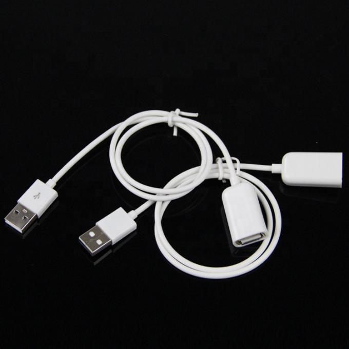 1M 2M Carregamento de dados de macho para fêmea USB 2.0 Tipo A Cabos OTG de extensão para móveis de computador 5