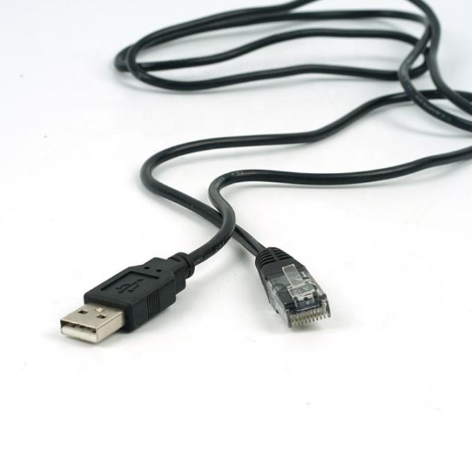 USB para RJ45 Conector Lan Ethernet cabo de extensão 3
