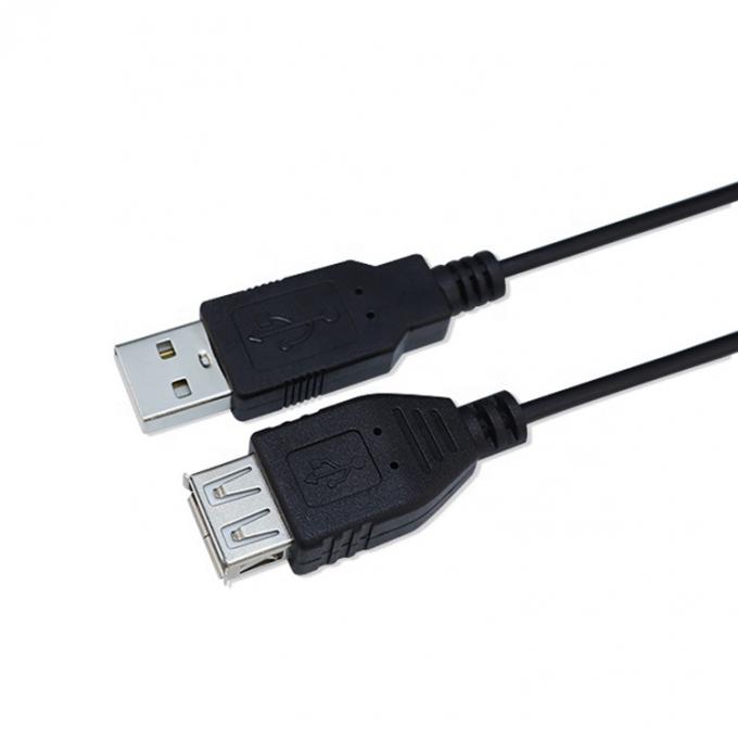 OEM personalizado 1m 2m Carregamento de dados macho para fêmea USB 2.0 Tipo A cabo de extensão 6
