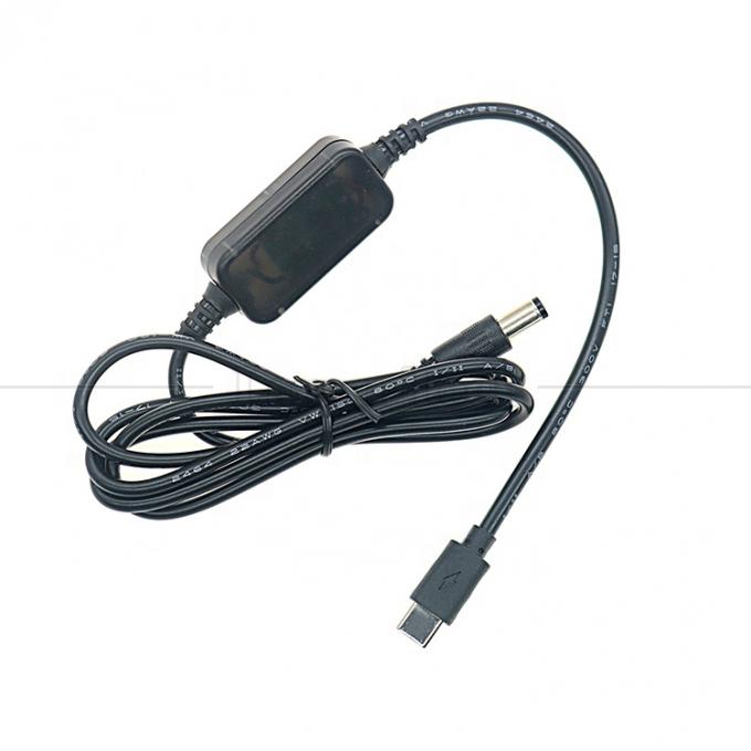 9v 12v 15v 20v PD USB Tipo C para DC 5.5x2.1mm cabo de carregador para alto-falante Wifi Router 0