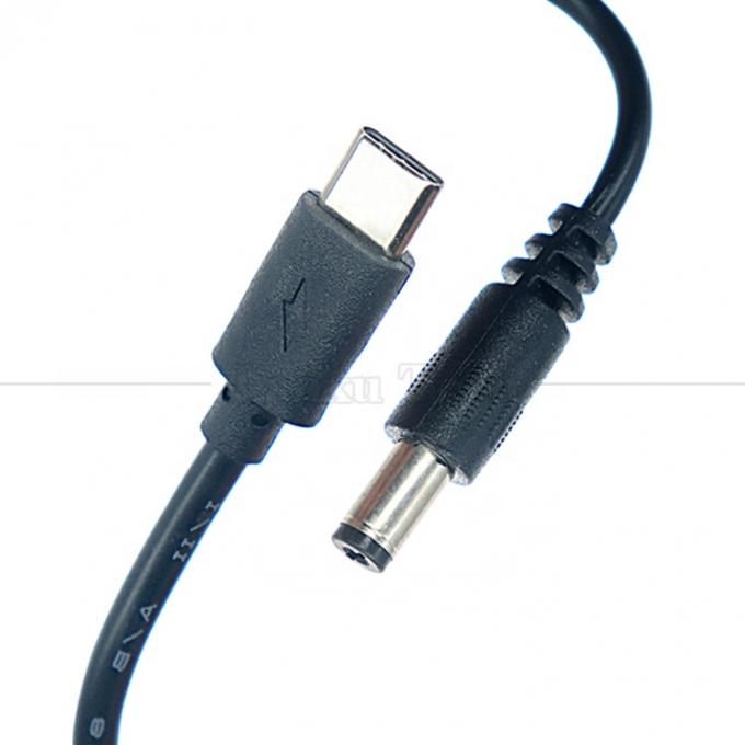 9v 12v 15v 20v PD USB Tipo C para DC 5.5x2.1mm cabo de carregador para alto-falante Wifi Router 2