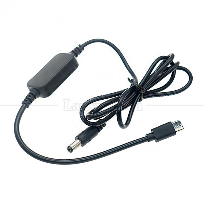 9v 12v 15v 20v PD USB Tipo C para DC 5.5x2.1mm cabo de carregador para alto-falante Wifi Router 5