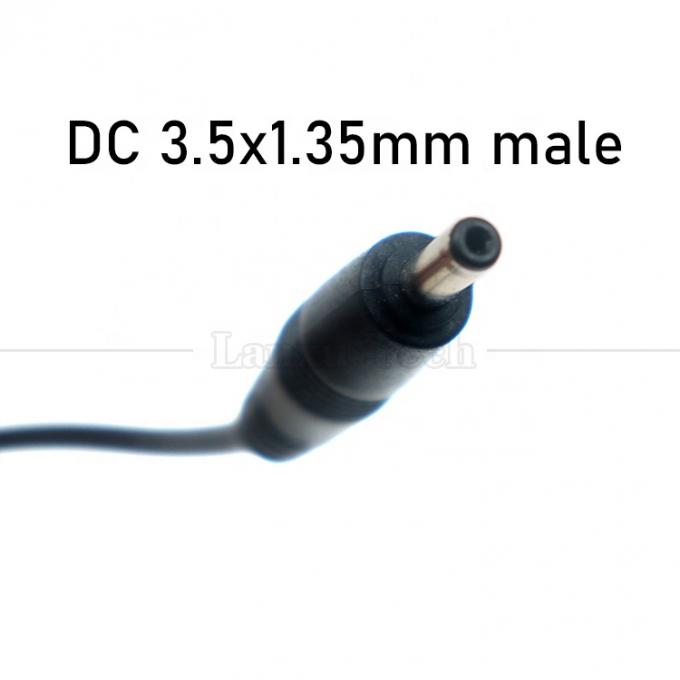 1 metro USB macho para DC Jack de barril 3,5 mm 1,35 mm cabo de carregador de energia para alto-falante do roteador 1