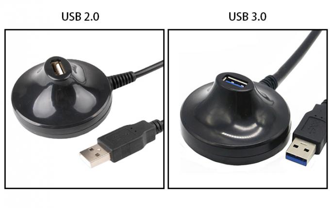 Desktop Dock Station Homem para Mulher Carregamento de dados USB 2.0 3.0 cabo de extensão com base 0