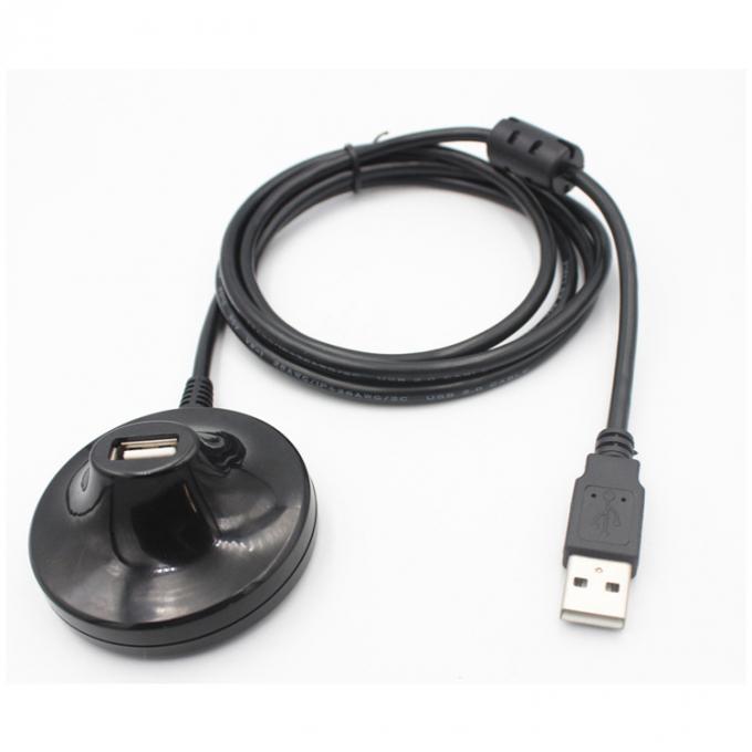 Desktop Dock Station Homem para Mulher Carregamento de dados USB 2.0 3.0 cabo de extensão com base 4