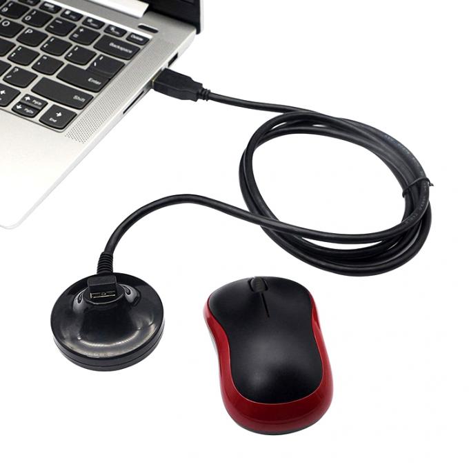 Desktop Dock Station Homem para Mulher Carregamento de dados USB 2.0 3.0 cabo de extensão com base 7
