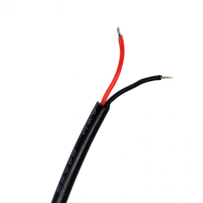 CUSTOM USB 2.0 um homem para abrir despojado em lata desnudo 2 fio fim rabo de porco cabo de energia 4