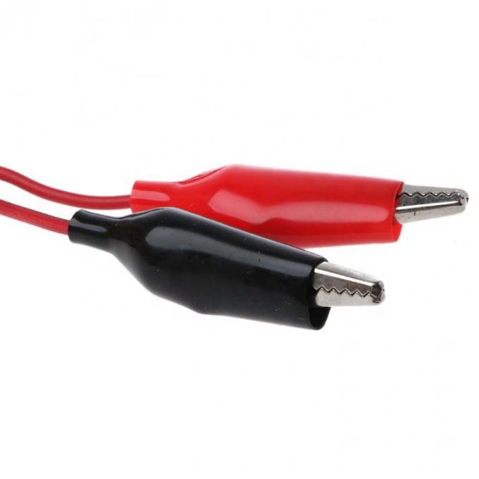 Crocodile Clamps Alligator Clip para USB A Fêmea Test Wire Adaptador Cable 1