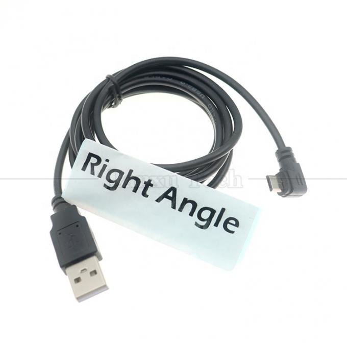 1M 2M 3M 5M Carregamento de dados 90 graus Direita para cima esquerda para baixo ângulo Micro V8 cabo USB 0