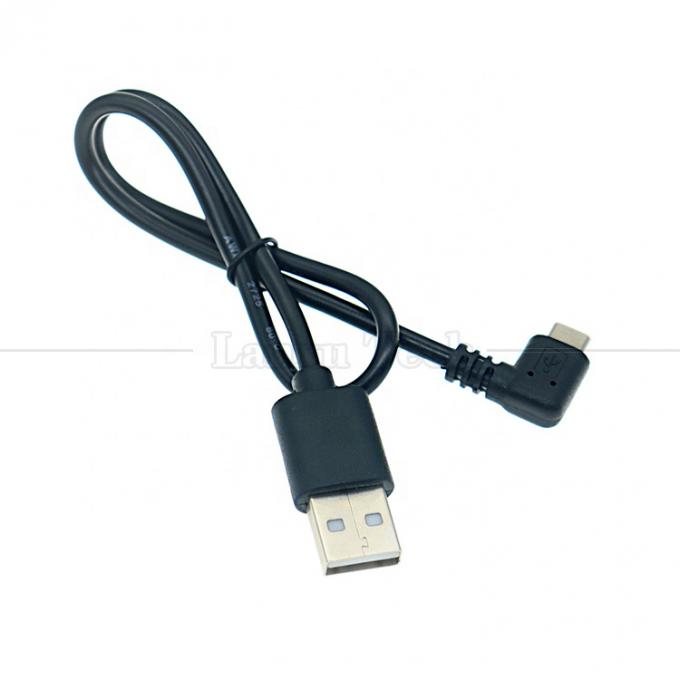 90 graus ângulo reto USB para Micro B cabo de carregador de dados para telefone tablet câmera digital GPS 3