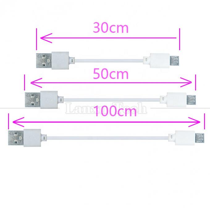 OEM ODM 0.1M 0.2M 0.3M 0.5M 1M Sincronização de carregamento de dados USB A para USB Micro cabo de dados para telefone tablet câmera 3