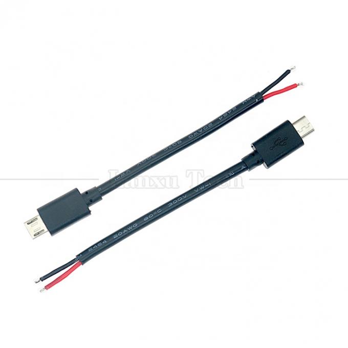 Homem Mulher Micro B para fios nus cabo de ponta aberta para tablet Raspberry Pi 0