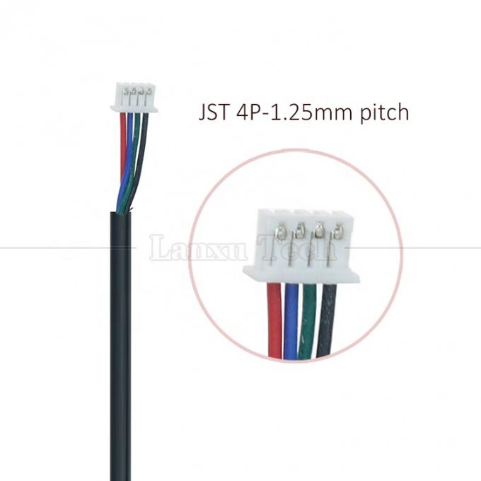 OEM Micro USB personalizado para JST 4 Pin 1.25mm Pitch Cable 2