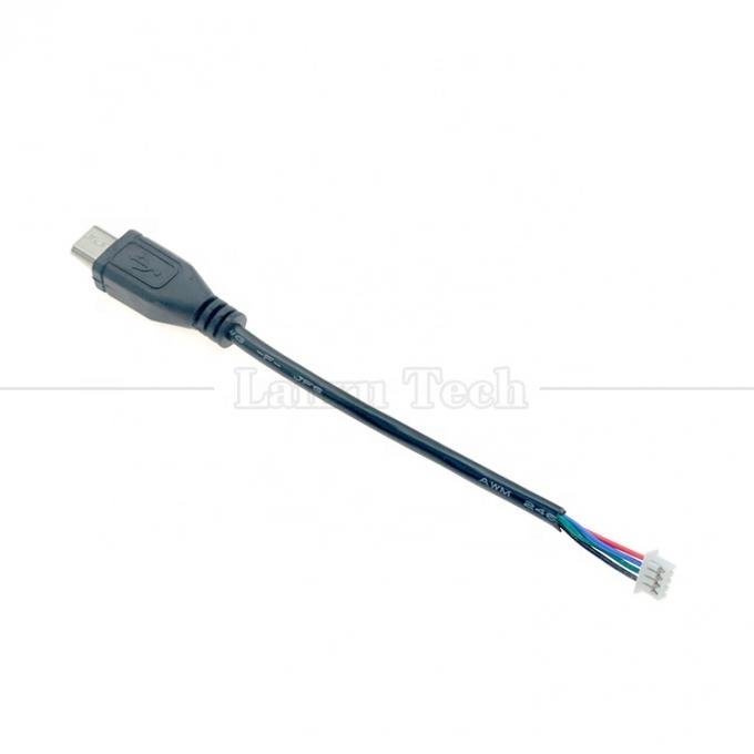 OEM Micro USB personalizado para JST 4 Pin 1.25mm Pitch Cable 3