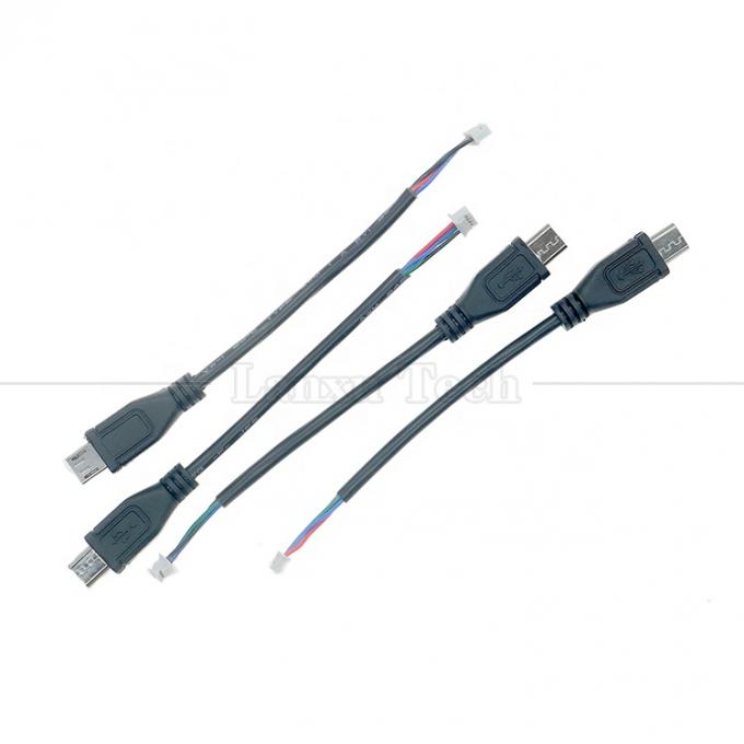OEM Micro USB personalizado para JST 4 Pin 1.25mm Pitch Cable 1