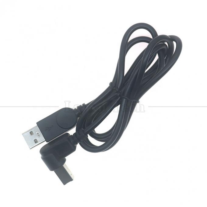 90 graus ângulo direito Tipo A macho a B macho USB 2.0 conector de impressora cabo de extensão 5