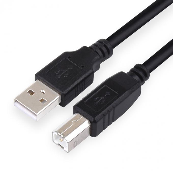 Carregamento de dados de alta velocidade 1M Tipo A macho a B macho USB 2.0 cabo para scanner de impressora 3