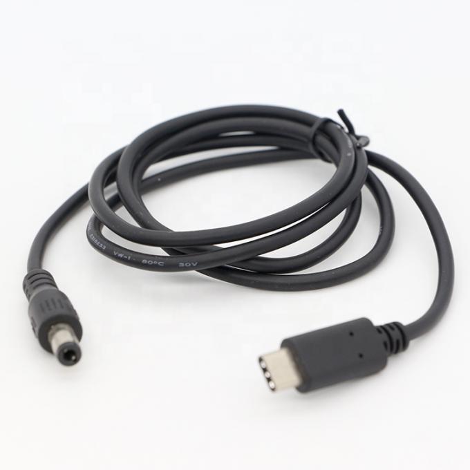 Cable de carregador de extensão do Power Jack masculino para Power Bank 1