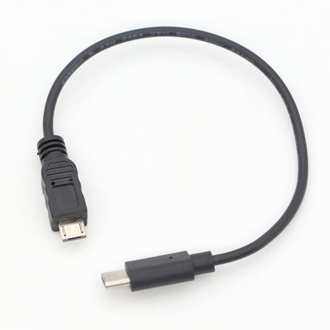 1M 2M 3M USB Tipo C para Micro A B 5 PIN USB OTG cabo de dados 4