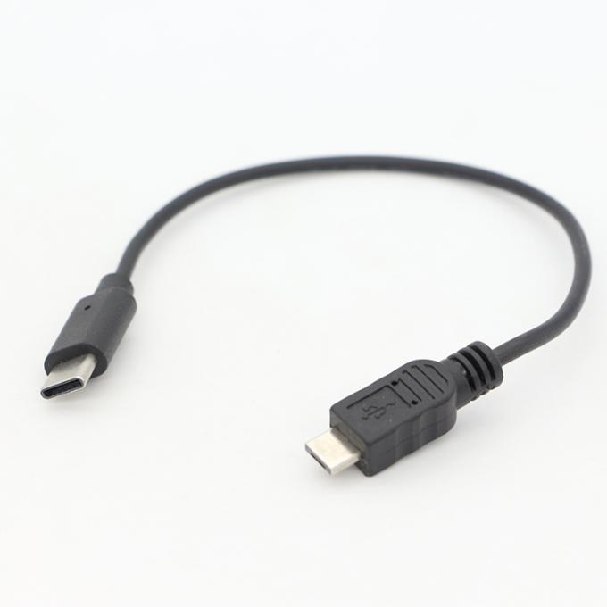 1M 2M 3M USB Tipo C para Micro A B 5 PIN USB OTG cabo de dados 5