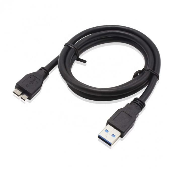 Carregamento de dados de alta velocidade de 5 Gbps Micro USB 3.0 Cable A para Micro B para Samsung Sdd Hdd Hard Disk 1