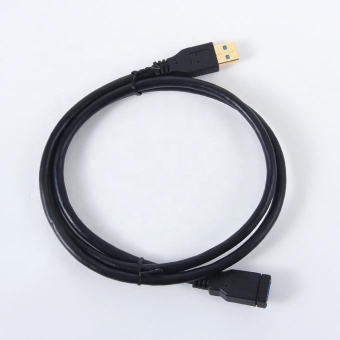 Alta velocidade 5Gbps 1M USB 3.0 Homem para Mulher USB 3.0 Tipo A cabo de extensão para computador 1