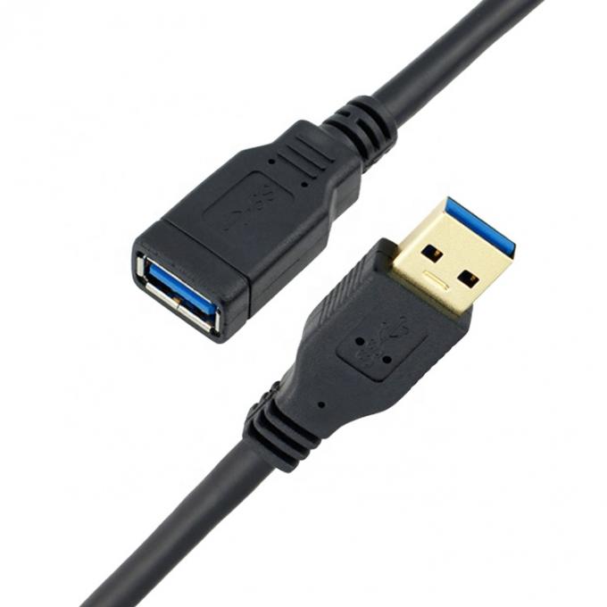 Alta velocidade 5Gbps 1M USB 3.0 Homem para Mulher USB 3.0 Tipo A cabo de extensão para computador 2