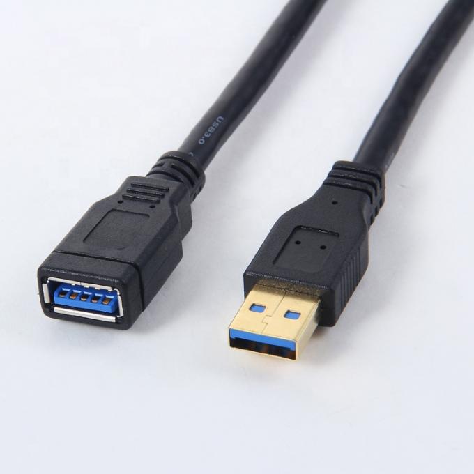 Alta velocidade 5Gbps 1M USB 3.0 Homem para Mulher USB 3.0 Tipo A cabo de extensão para computador 4