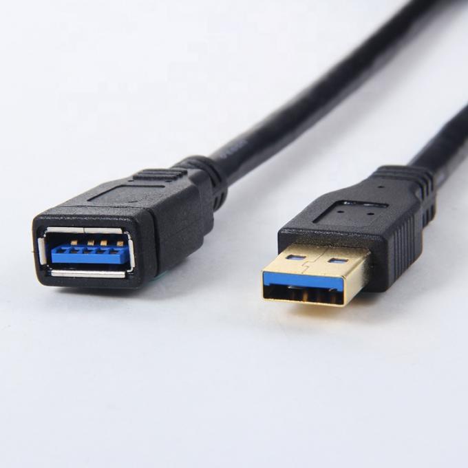 Alta velocidade 5Gbps 1M USB 3.0 Homem para Mulher USB 3.0 Tipo A cabo de extensão para computador 3