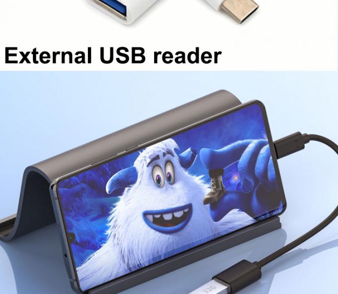 USB Tipo C Homem para USB 2.0 Um cabo de adaptador OTG Feminino para telefone laptop 4