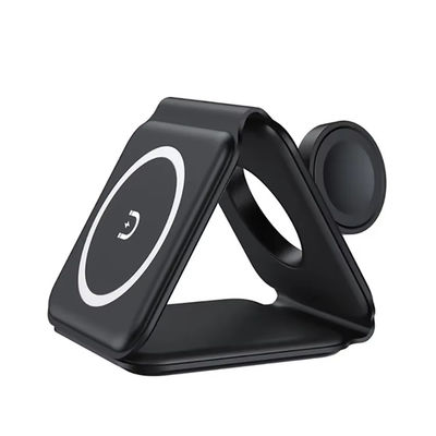 comprar Carregador sem fio dobrável magnético 3 em 1 iPhone 12-15 15w Estação de carregamento sem fio rápido Carregadores sem fio portáteis online manufacture