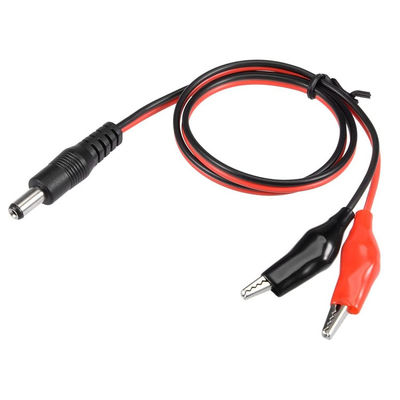 comprar 2.1mmx5.5 mm 12V DC Jack masculino para conectores de cabo de alimentação de clipe de jacto para iluminação de câmera de segurança de CCTV online manufacture