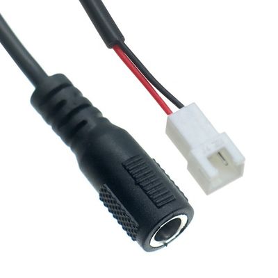 comprar Customization OEM DC Feminino 5.5x2.1mm Jack de barril para JST 2 PIN XH 2.54mm Pitch Feminino Conector Harness Cable online manufacture