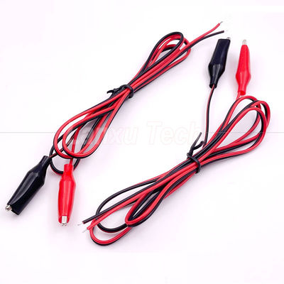 comprar 12v Preto Vermelho Teste Elétrico Leads Jumper Wire Alligator Crocodile Clips Cable online manufacture