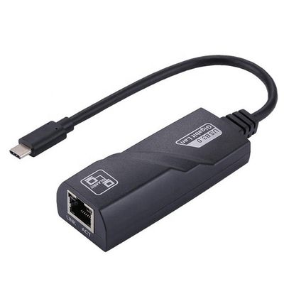 comprar Alta compatibilidade USB 3.1 Tipo C Macho para Gigabit RJ45 Ethernet Adaptador de rede LAN para computador portátil online manufacture
