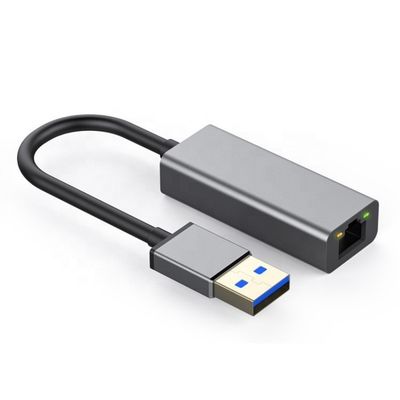 comprar Super velocidade 1000Mbps Metal Shell USB 3.0 para Gigabit RJ45 Ethernet Adaptador online manufacture