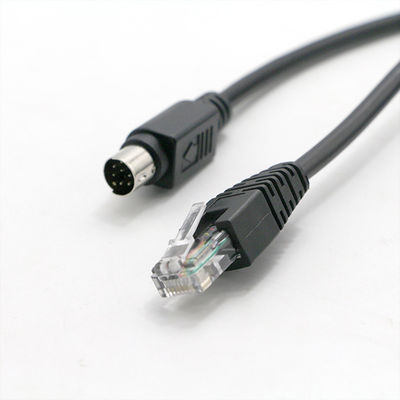 comprar Customizado 1m 2m 3m Homem para Homem Fêmea RJ45 para 6 8 PIN Mini Din Cable online manufacture