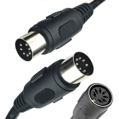 comprar Personalização 1m 3m 5m macho para macho fêmea 7 PIN cabo de extensão DIN online manufacture
