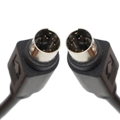comprar CUSTOM 1M 3M Shield S Video Homem para Homem Mini Din 6 Pin cabo online manufacture