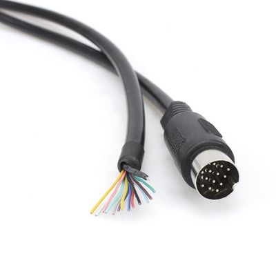 comprar 1M 2M Shield 13 PIN Din Conector para Cable Pigtail Open Wire online manufacture