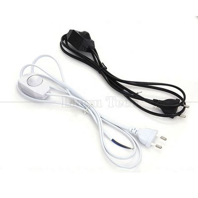 comprar 1.8m EU Plug ON OFF LED Dimmer Controller Adaptador AC Cordão de extensão de energia para lâmpada de mesa online manufacture