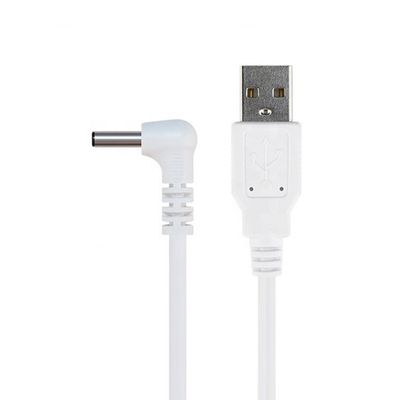 comprar Branco Preto Ângulo de 90 graus 5.5x2.1mm 5.5x2.5mm 1.35x3.5mm USB para cabo de alimentação DC online manufacture