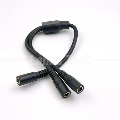 comprar 1 Fêmea para 2 vias Fêmea DC 5.5x2.1mm Splitter cabo de extensão de energia para câmeras de segurança CCTV LED Strip Light online manufacture