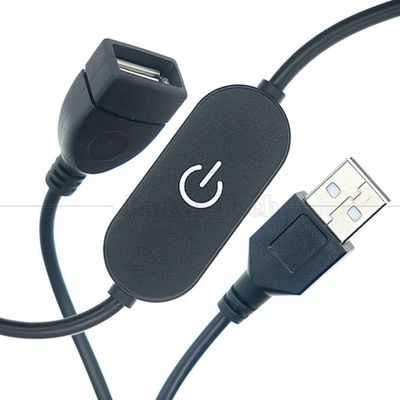 comprar 5V Homem para Mulher USB Touch Switch on off Dimmer Controller Cable Stepless Lamp Light Board Strip Bar LED Dimmer online manufacture